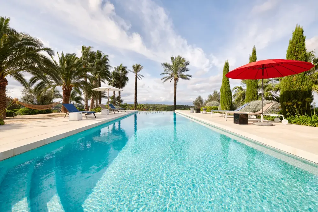 Finca Sonrisa Mallorca luxury finca with infinity pool and panoramic views in Randa