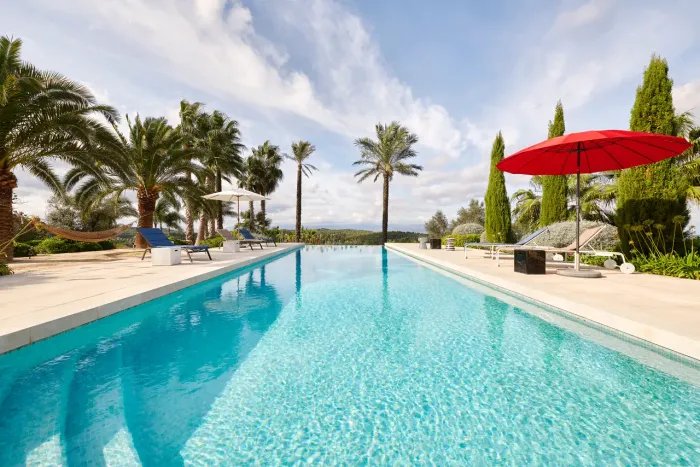 Finca Sonrisa Mallorca luxury finca with infinity pool and panoramic views in Randa