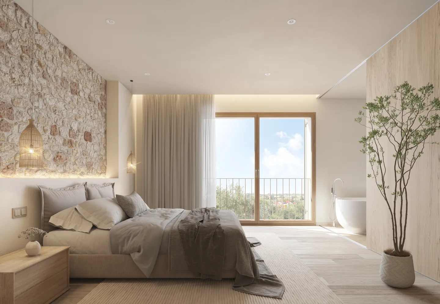 Schlafzimmer – Olivo 1, Santanyi