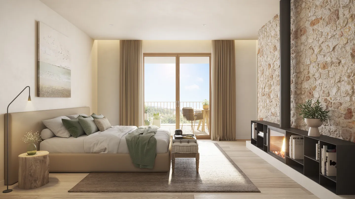 Schlafzimmer – Olivo 3, Santanyi