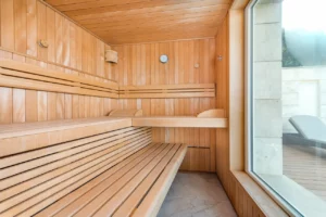 Private Sauna mit Ausblick